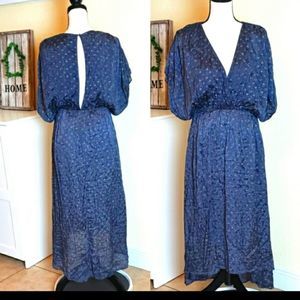 Free People Dolman sleeve hi/low maxi dress M